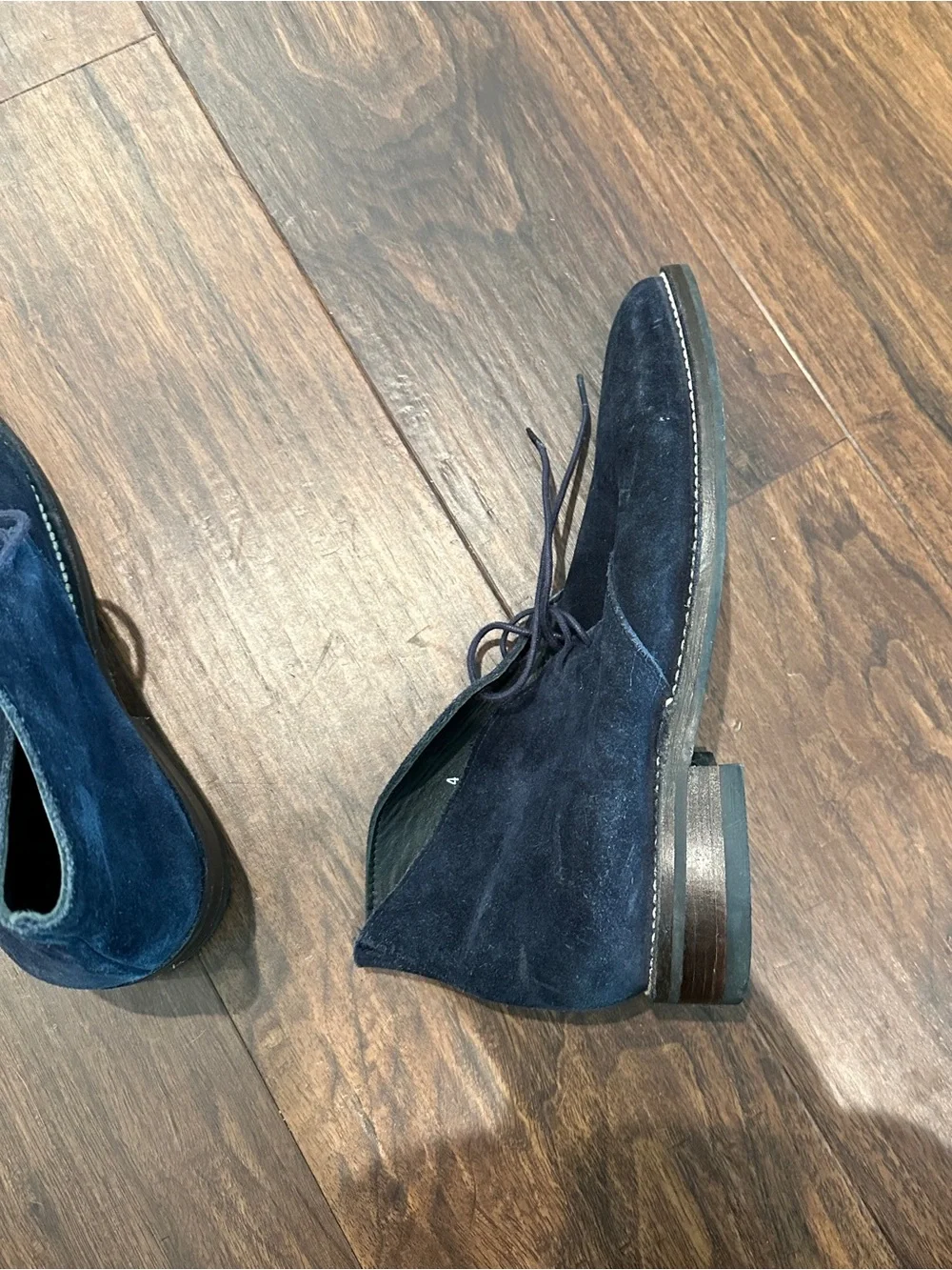 Thursday Boot Company Navy Suede Boots